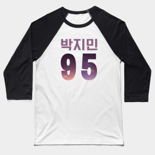 BTS (Bangtan Sonyeondan) Park Jimin in Korean/Hangul 95 Baseball T-Shirt